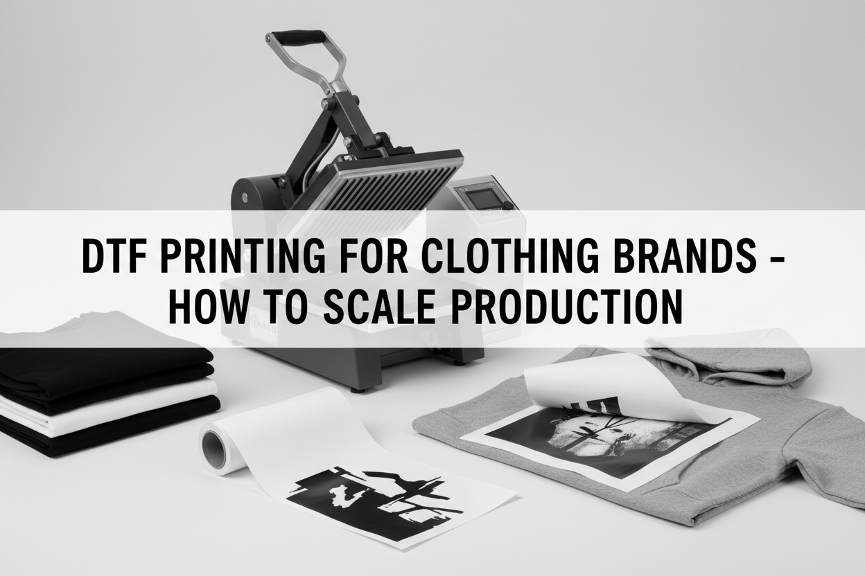 DTF Printing for Clothing Brands – How to Scale Production