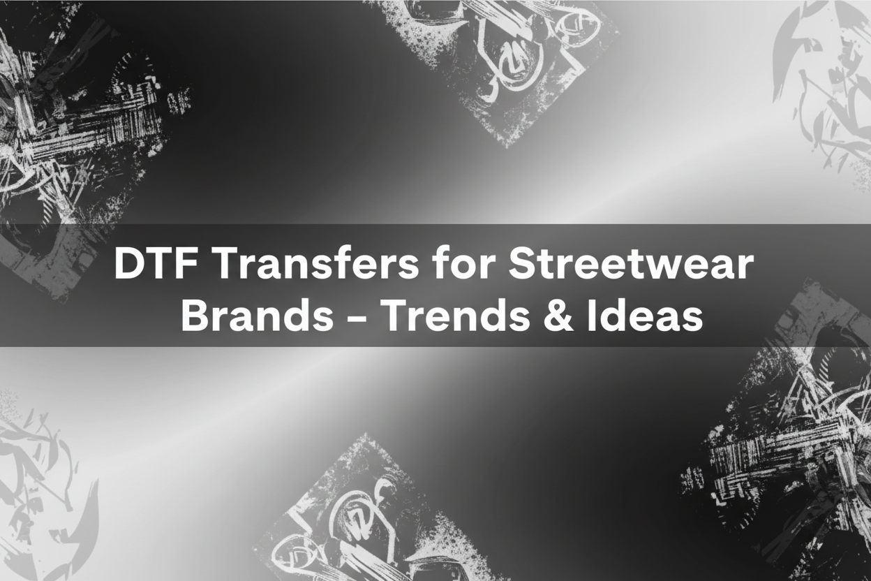 DTF Transfers for Streetwear Brands – Trends & Ideas
