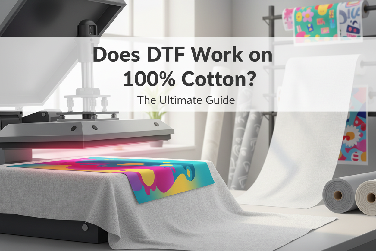 Does DTF work on 100% cotton?