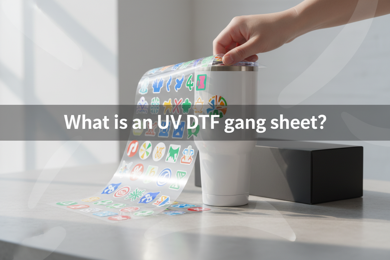 What is an UV DTF gang sheet?