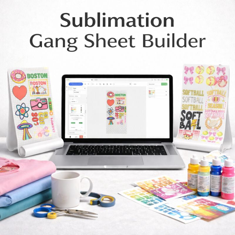 Sublimation Gang Sheets Builder