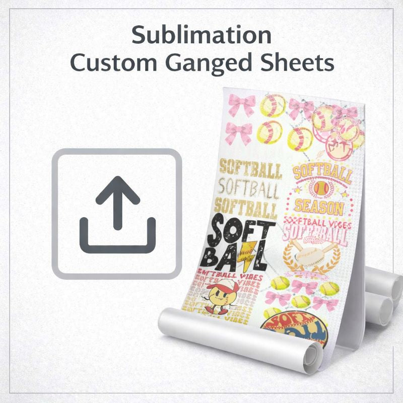 Upload Your Own Sublimation Custom Ganged Sheets